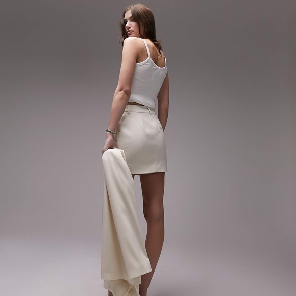 Top shop Ivory Skirt & Blazer Set - Picture 2 of 3